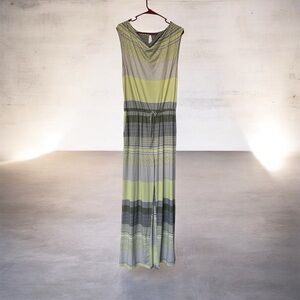 Robert Louis Geometric Print Jumpsuit –Size L, Stretch Waist, Bold & Breezy